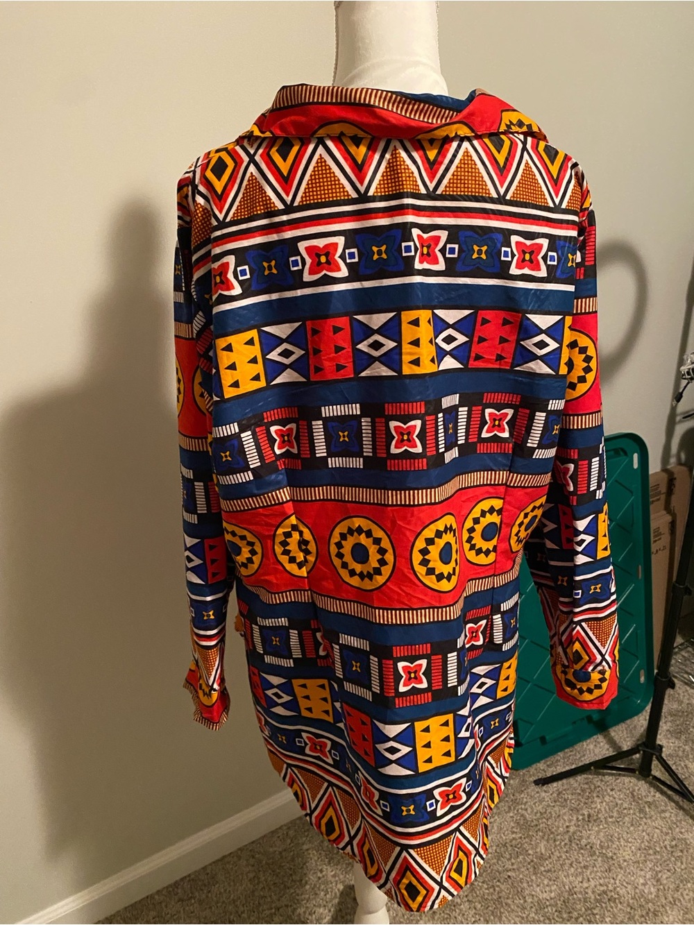 Lapoogee Geometric & Multi-Color Pattern Matching Set Size 3XL - Picture 9 of 12